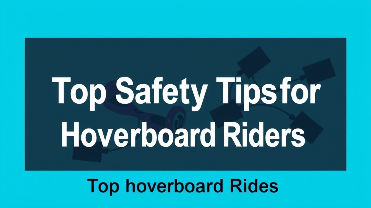 Top Safety Tips for Hoverboard Riders