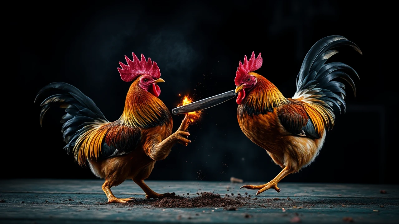 BJ38 Knife Cockfighting: High Stakes and Intense Matches
