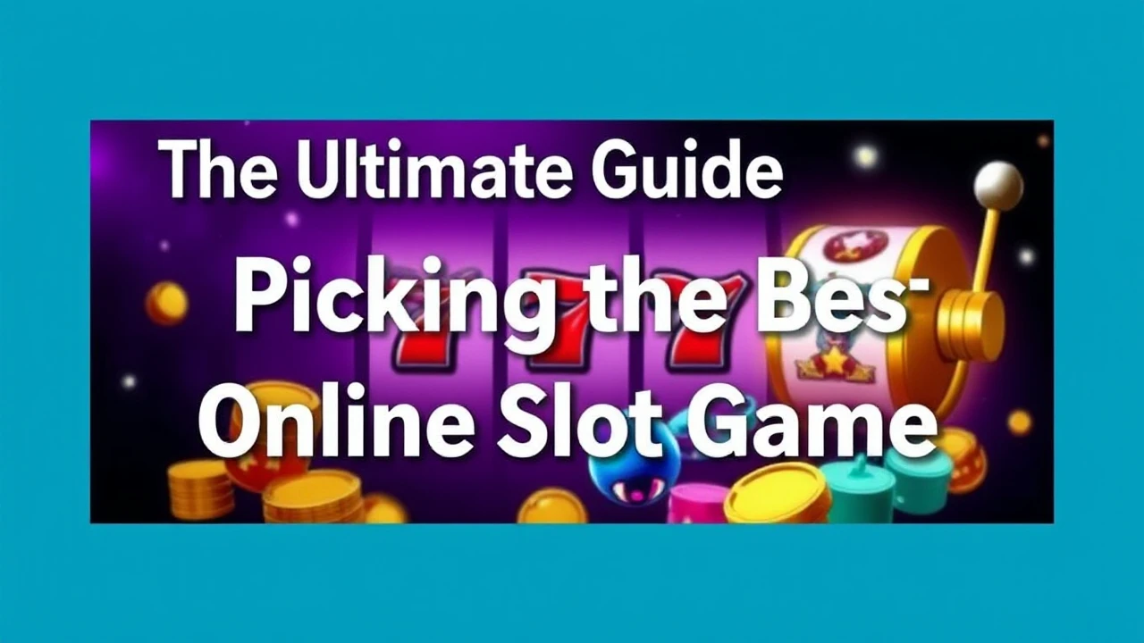 The Ultimate Guide to Picking the Best Online Slot Game